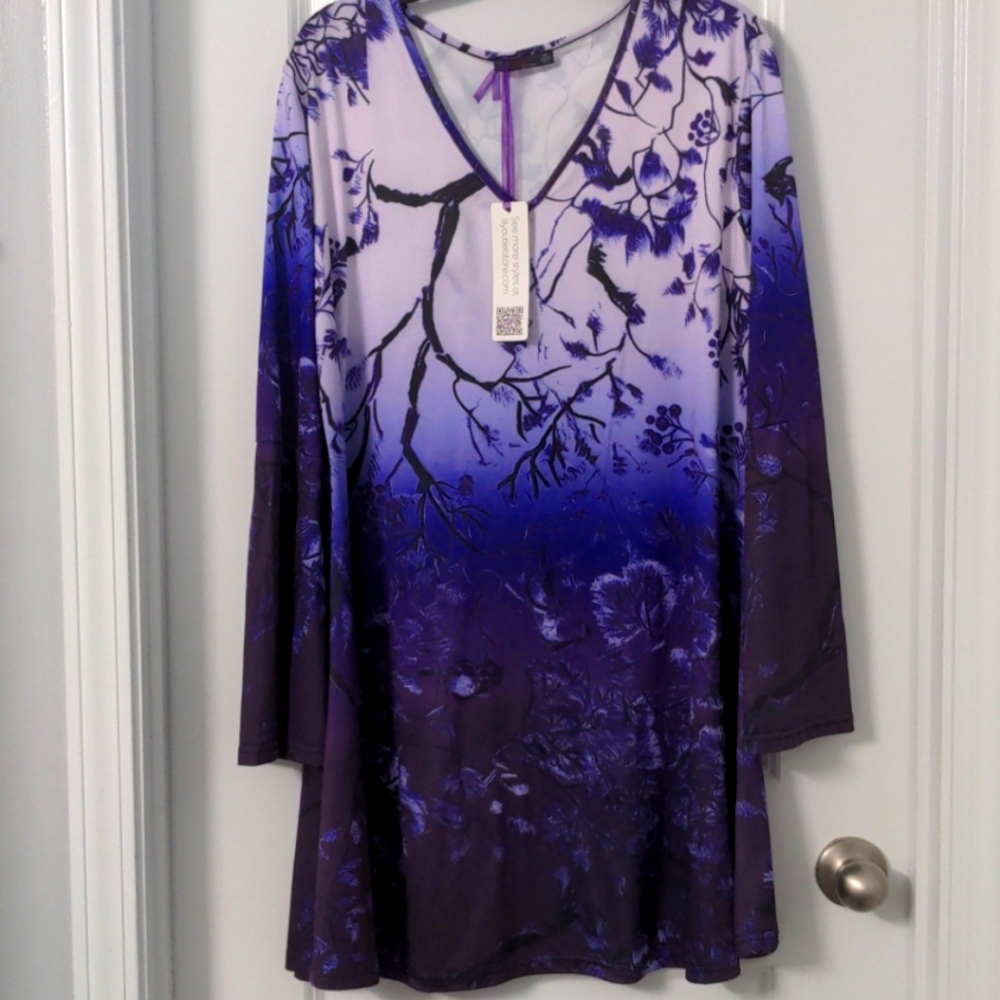 Purple Ombre Tunic